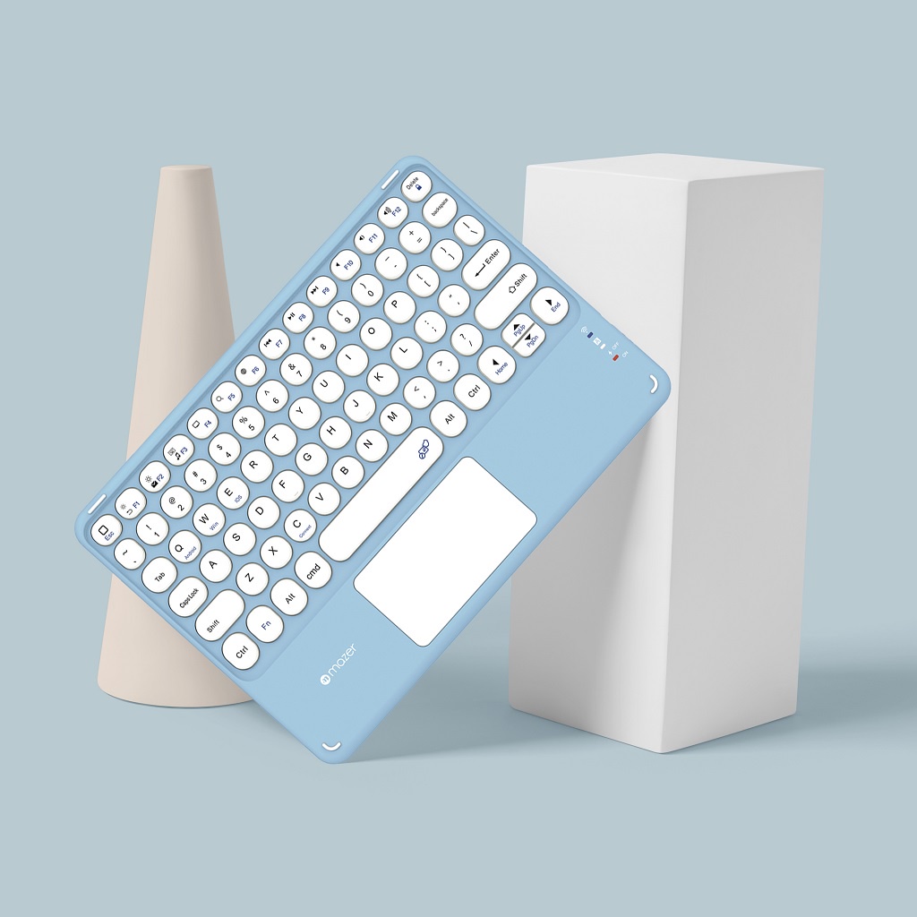 Bàn phím Mazer Infinite.KEYS Ultra Portable Bluetooth 5.0 tích hợp Trackpad - Hàng chính hãng