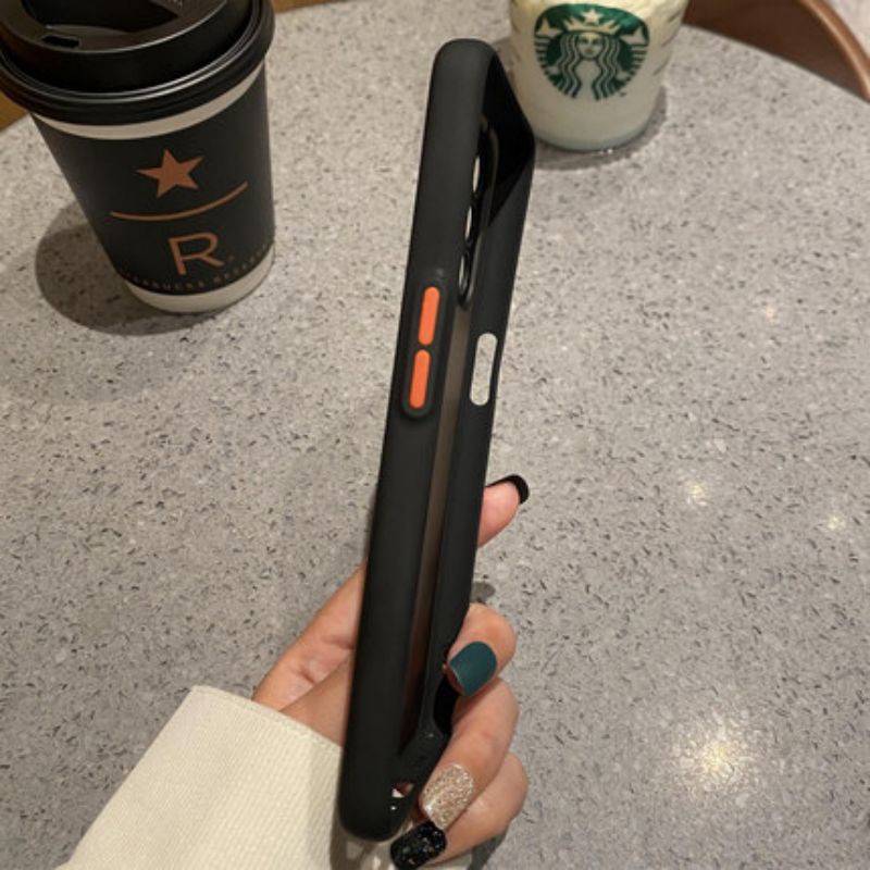 Ốp điện thoại màu trơn trong mờ thời trang cho OPPO A94 A92 A72 A52 A5S A3S A92S A31 A91 A11 F9 Pro