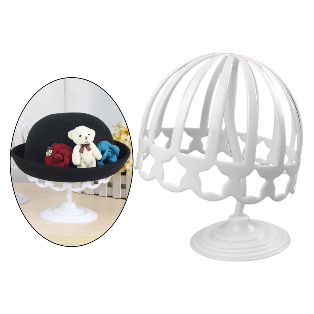 (Hàng Mới Về) Giá Đỡ Trưng Bày Mũ Bảo Hiểm Cho Bé Tiện Dụng Đen