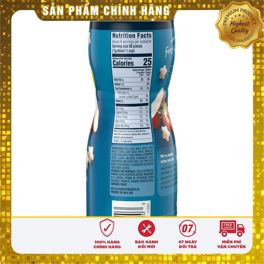 Bánh Ăn Dặm Gerber Hình Sao