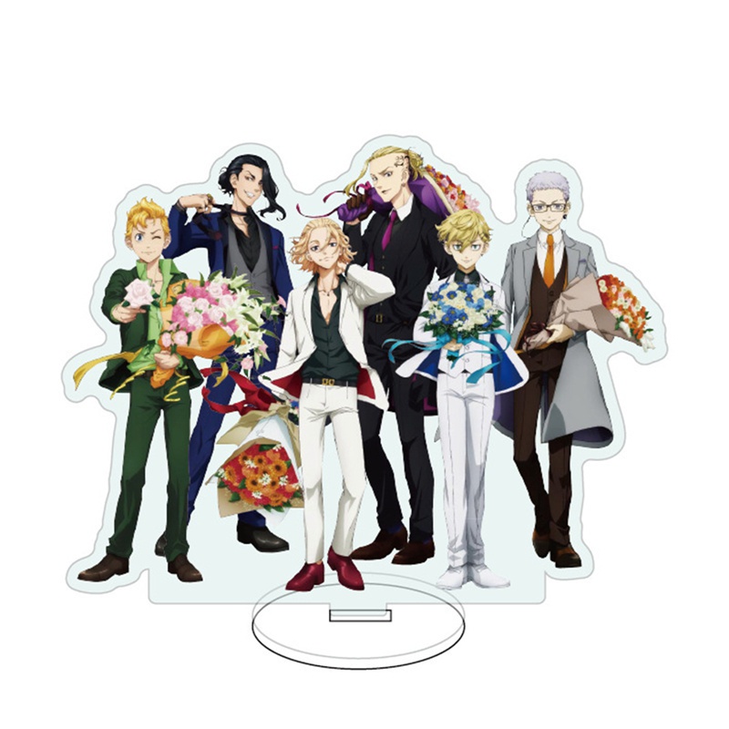 Mô hình nhân vật anime Tokyo Revengers bằng acrylic có giá đỡ để bàn trang trí