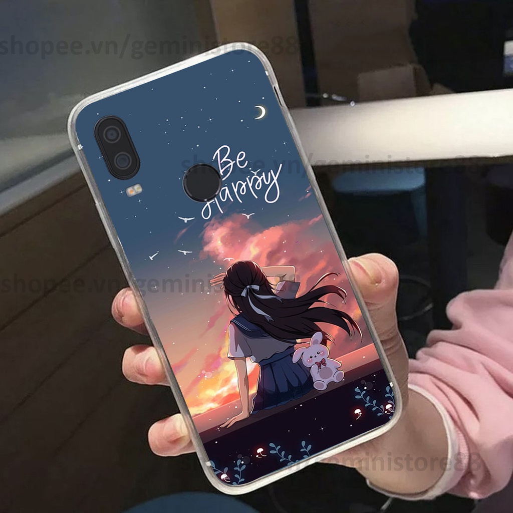 Ốp Vsmart Active 1 / Active 1 Plus / Active 1+ in hình cô gái be happy trẻ trung cá tính năng động