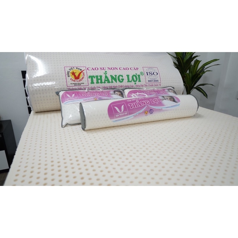 Ship nệm hoa tốc)nệm cao su non thắng lợi cao cấp đủ kích thước1m-2m2