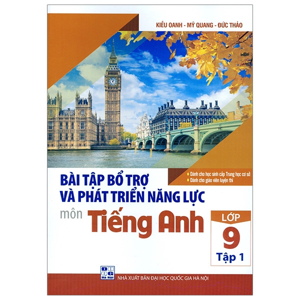 Sách - Bài Tập Bổ Trợ Và Phát Triển Năng Lực Môn Tiếng Anh Lớp 9 - Tập 1