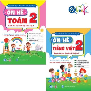 [Mã BMLTM50 giảm đến 50K] Sách Combo Ôn Hè Toán và Tiếng Việt 2 Dành cho học sinh lớp 2 lên 3 (2 cuốn)
