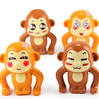 Đồ chơi vặn dây cót hình con khỉ cho bé
