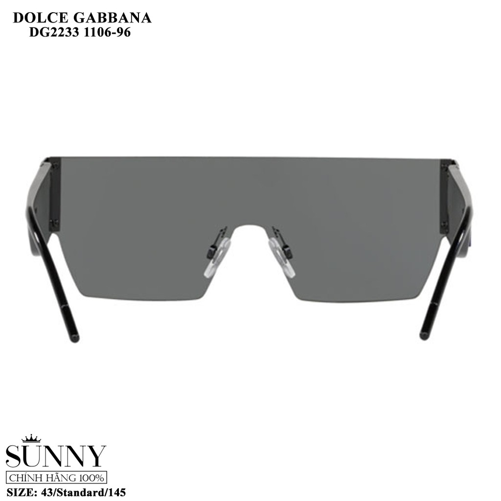 (Hàng chính hãng) Kính mát nam nữ Docle Gabbana DG2233 màu sắc thời trang
