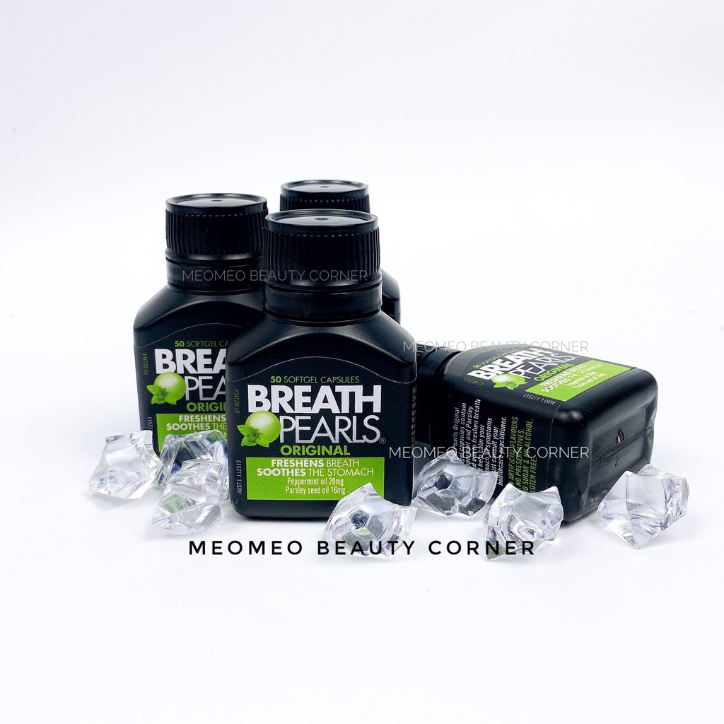 Kẹo thơm miệng Breath Pearl Úc