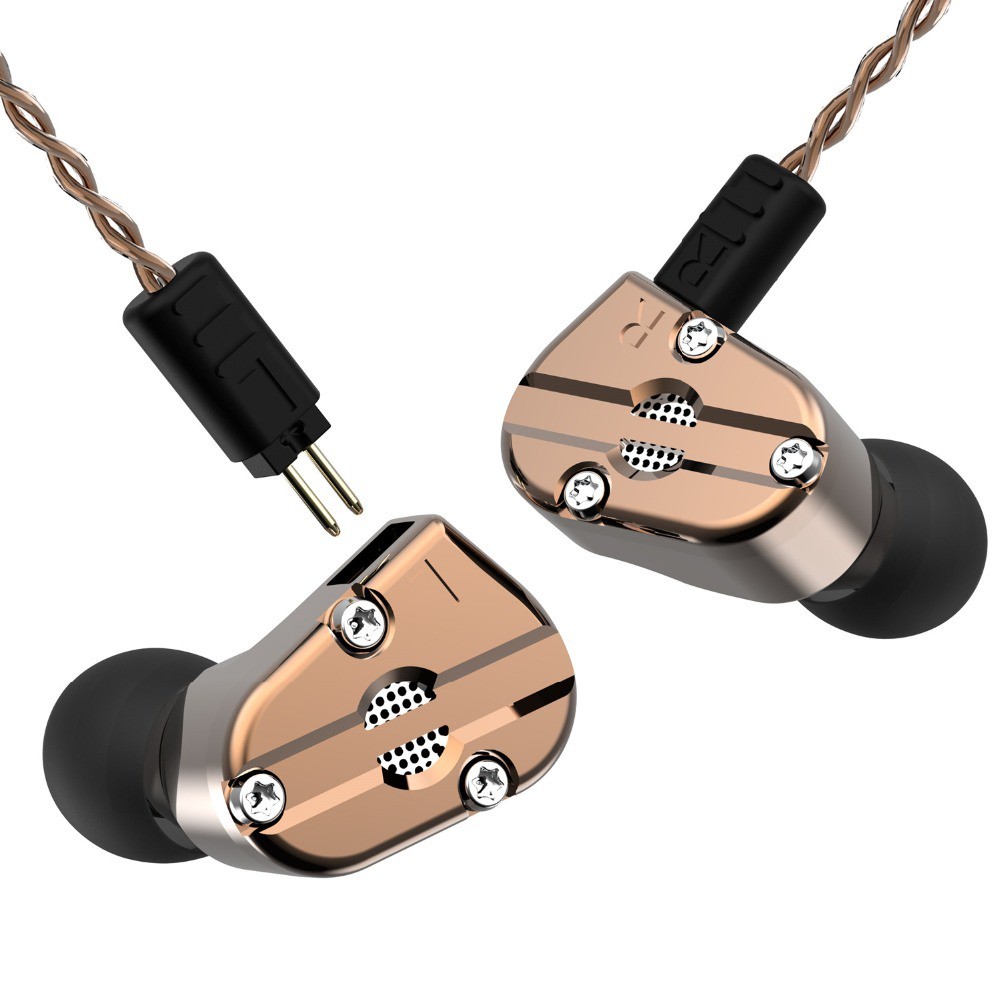 Revonext QT5 1DD+1BA Hybrid In Ear Earphone HIFI DJ Monitor Running Sport Earphone