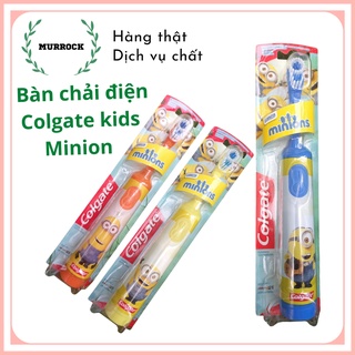 Bàn chải Pin đánh răng cho Colgate Minions (Minion) Kids Extra Soft UK Anh Quốc