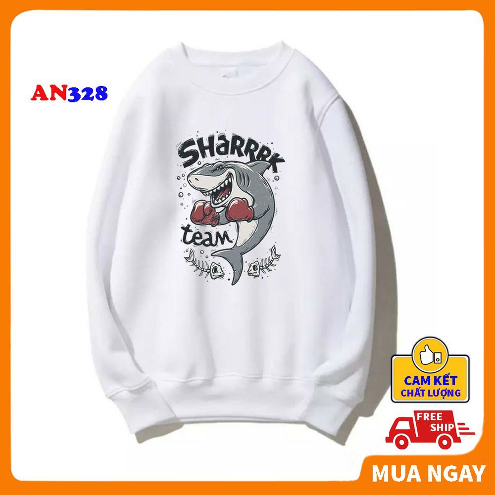 Áo nỉ đôi nam nữ dày dặn ấm áp KING SPORT áo sweater nỉ nam nữ form rộng phong cách hàn quốc mùa đông ấm áp