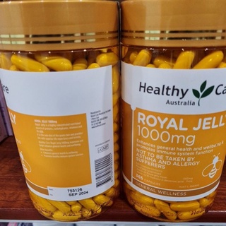 Viên sữa ong chúa Healthy Care Royal Jelly 1000 mg, Úc, mẫu mới date xa