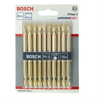 10 mũi Đầu vặn vít ( PH2- 65mm/110mm) Bosch