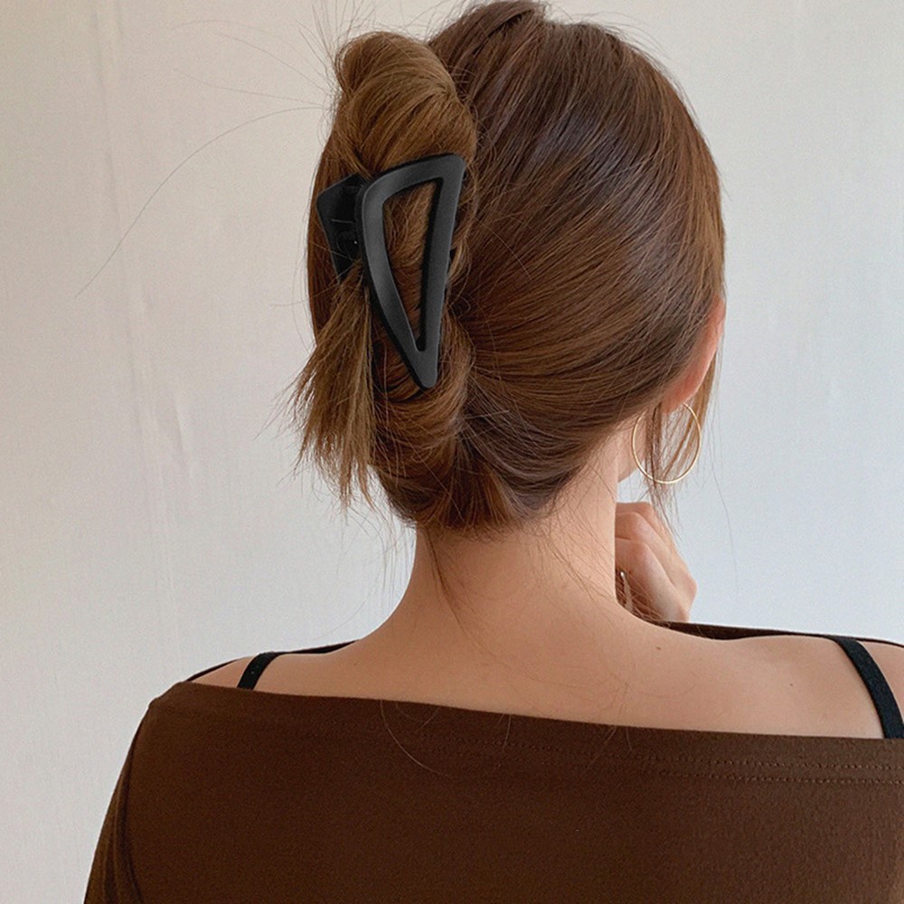 Kẹp Tóc Càng Cua Cỡ Lớn 6 Màu Thiết Kế Thời Trang Cho Nữ