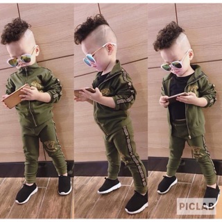 Combo 4 bộ thun thể thao cho bé trai
