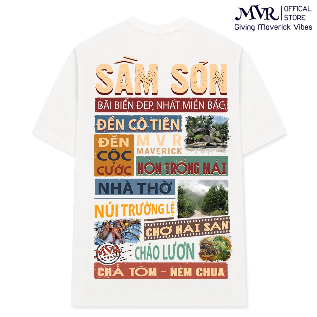 ÁO THUN Sầm Sơn under form unisex rộng tay dài lỡ genZ phông cotton fact localbrand MVR BB4263