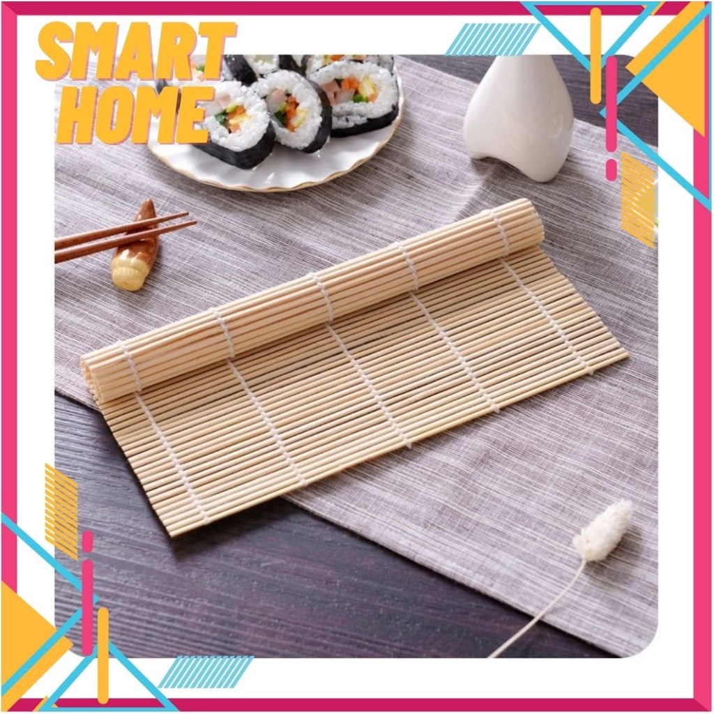 Mành tre cuốn cơm làm sushi, Dụng cụ giúp các chị em phụ nữ dễ dàng thực hiện món cơm cuộn rong biển