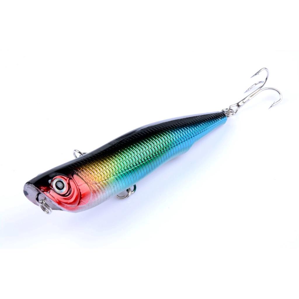 Mồi Câu Cá Nổi 10.5cm/16g Kèm 6 Mồi Câu Tiện Dụng# Mồi Câu Cá Giả Bằng Nhựa Cứng 3D Có Móc