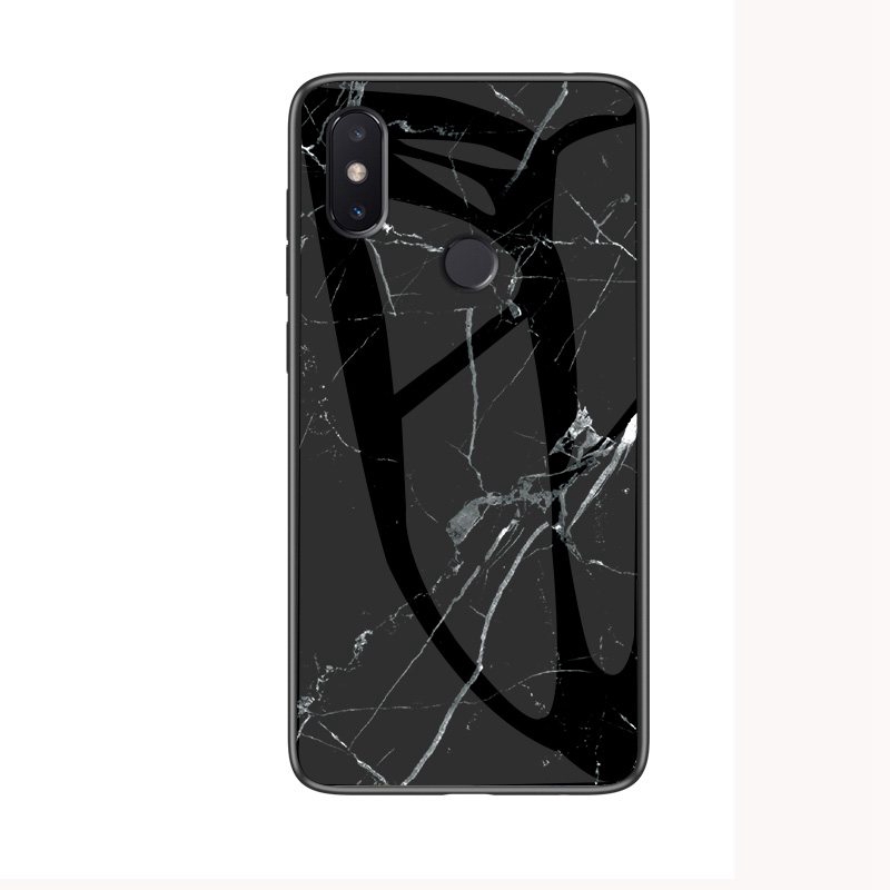 Xiaomi Mi 6X,Mi 5X,Redmi 5,Redmi 5 Plus,Redmi Note 4,4X,5,5 Pro Marble Tempered Glass Case