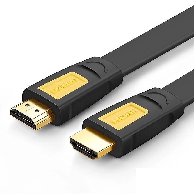 Cáp tín hiệu HDMI sợi tròn 1.5M màu đen HD10128 HD101- Hàng chính hãng