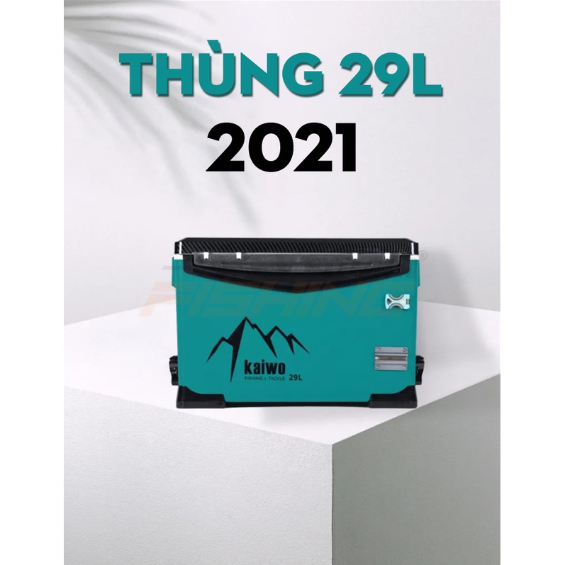 [Chính hãng] [Ảnh thật] Thùng câu Đài Kaiwo 2021 dung tích 21 Lít