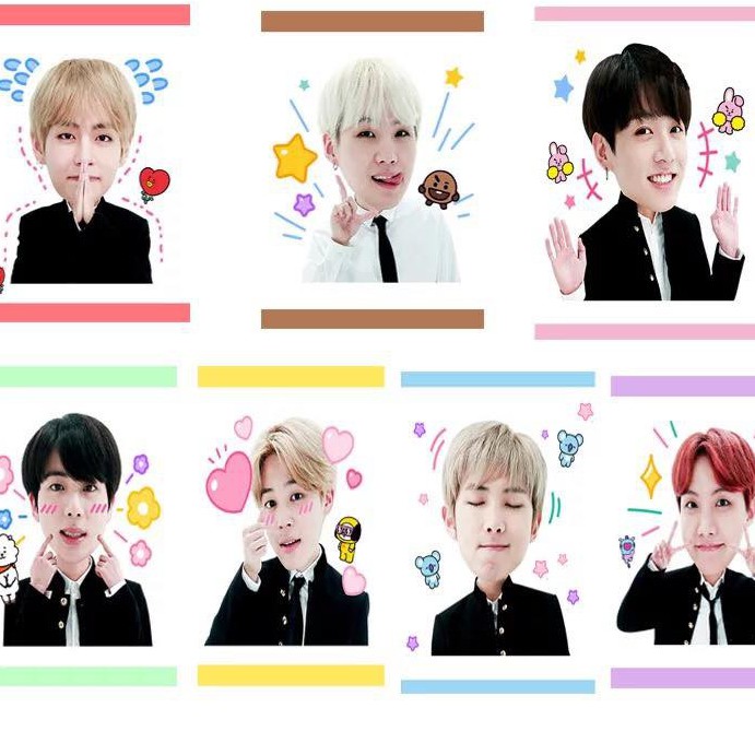 Card trong wanna one card bts hình ảnh album thần tượng Hàn Quốc xinh xắn dễ thương