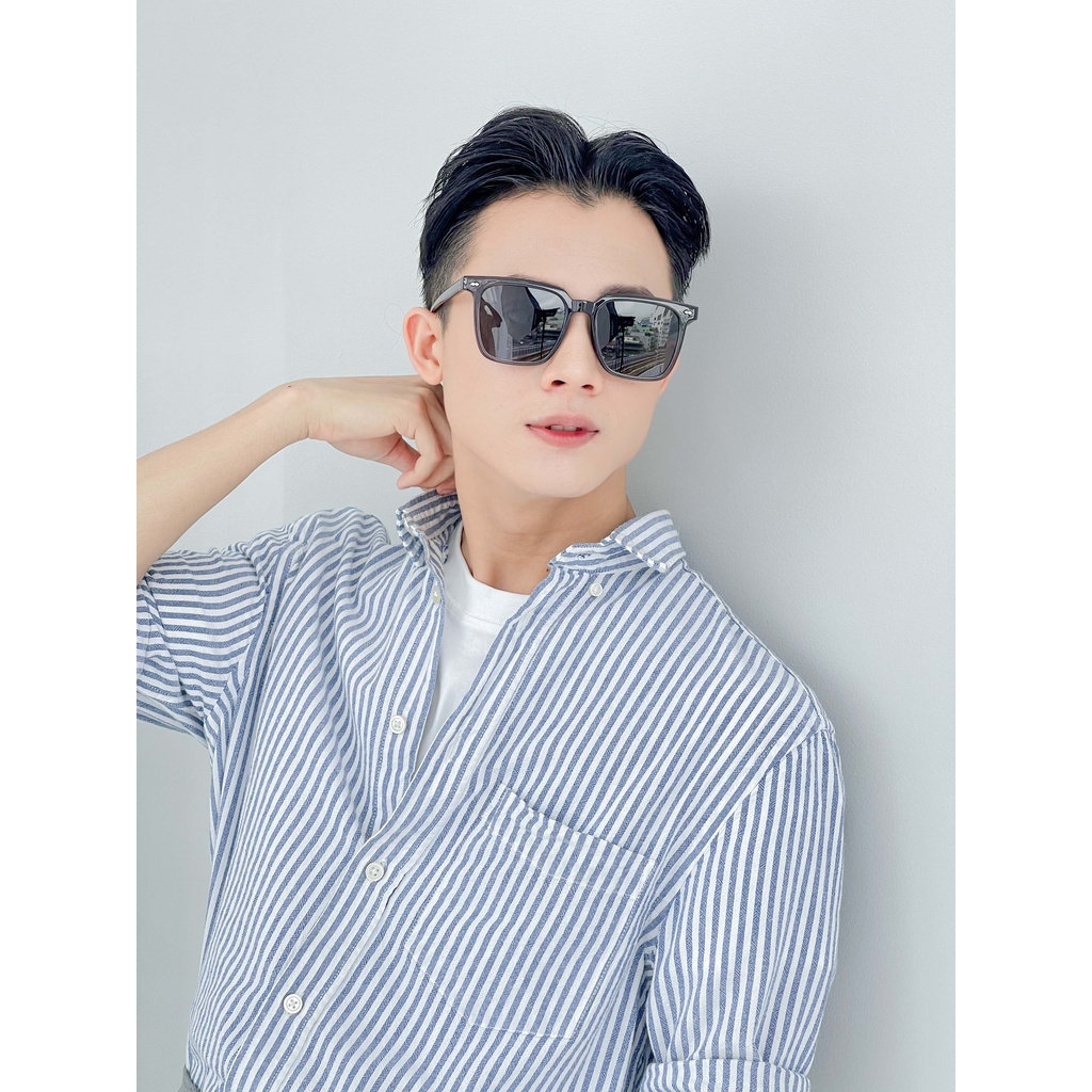 Kính mát gọng mắt vuông LILYEYEWEAR nam nữ chất liệu nhựa cứng cáp thanh nhẹ chống tia UV400 P8979