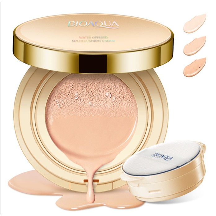 Phấn Nước Bioaqua BB Cream Air Cushion Vỏ Vàng Sang Chảnh Chính Hãng