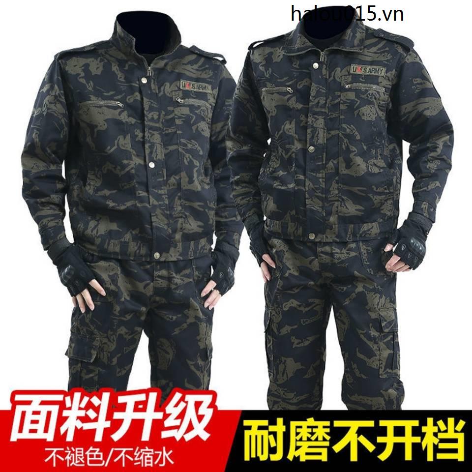Áo Khoác Bảo Hộ Lao Động Dày Dặn Màu Đen Thời Trang Xuân Thu Cho Nam