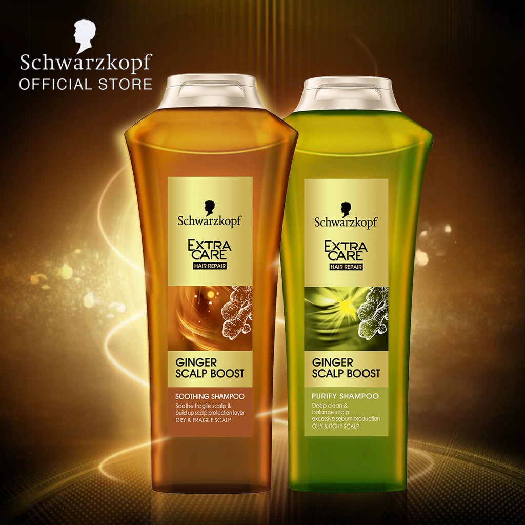 Dầu gội ngăn ngừa gàu Schwarzkopf Extra Care Ginger Scalp Boost Soothing Shampoo 400ml