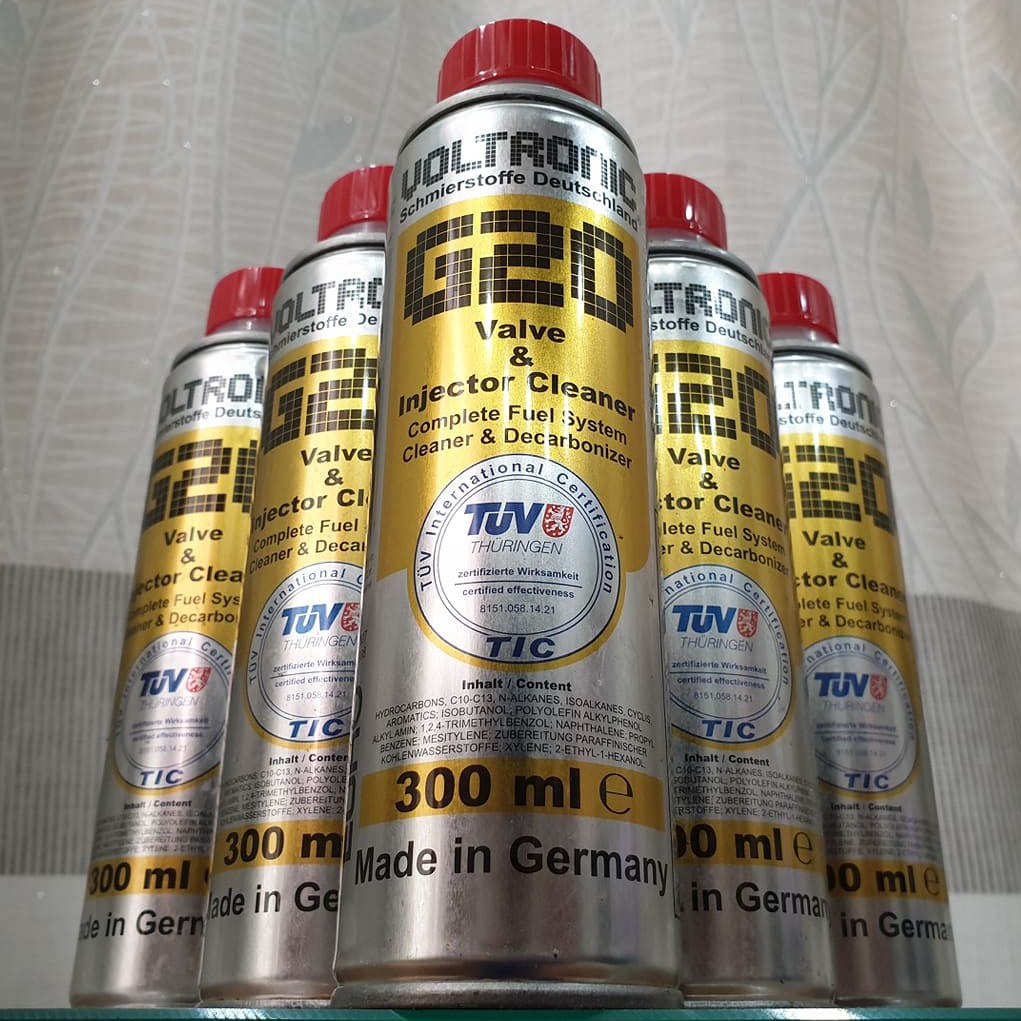 Vệ Sinh Kim Phun Buồng Đốt Voltronic G20 300ml, vệ sinh buồng đốt hệ thống nhiên liệu động cơ Voltronic