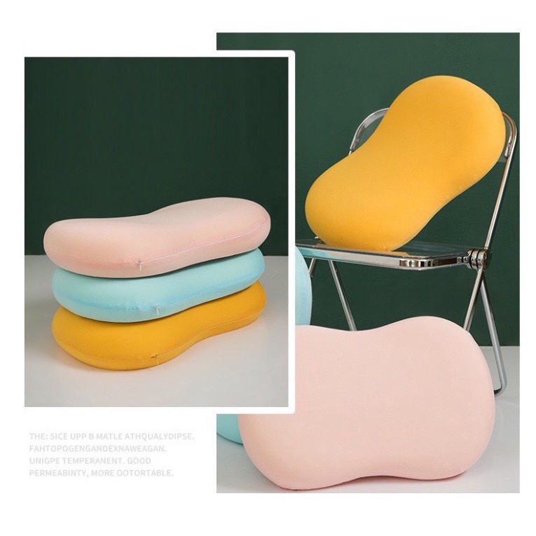 Gối Cao Su Bụng Mèo Thế Hệ Mới Cho Người Đau cổ vai gáy, kích thước 35x55cm, dày 6,5 cm shopanh3.vn