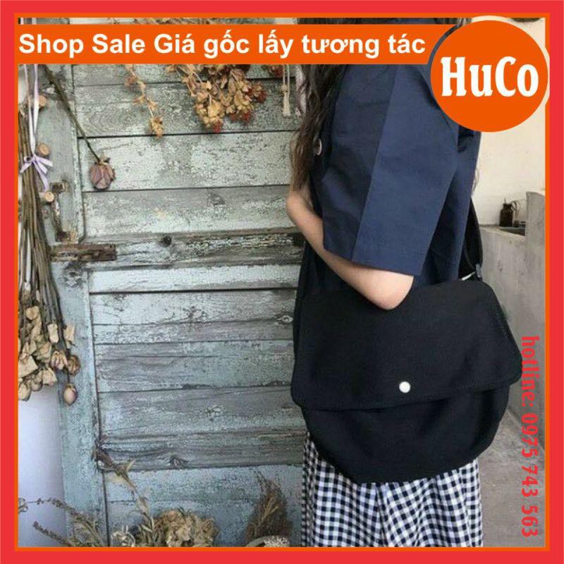 [HÀNG SẴN] TÚI ĐEO CHÉO nam nữ trơn basic phụ kiện túi xách đi học, đi chơi unisex giá rẻ chuẩn ảnh