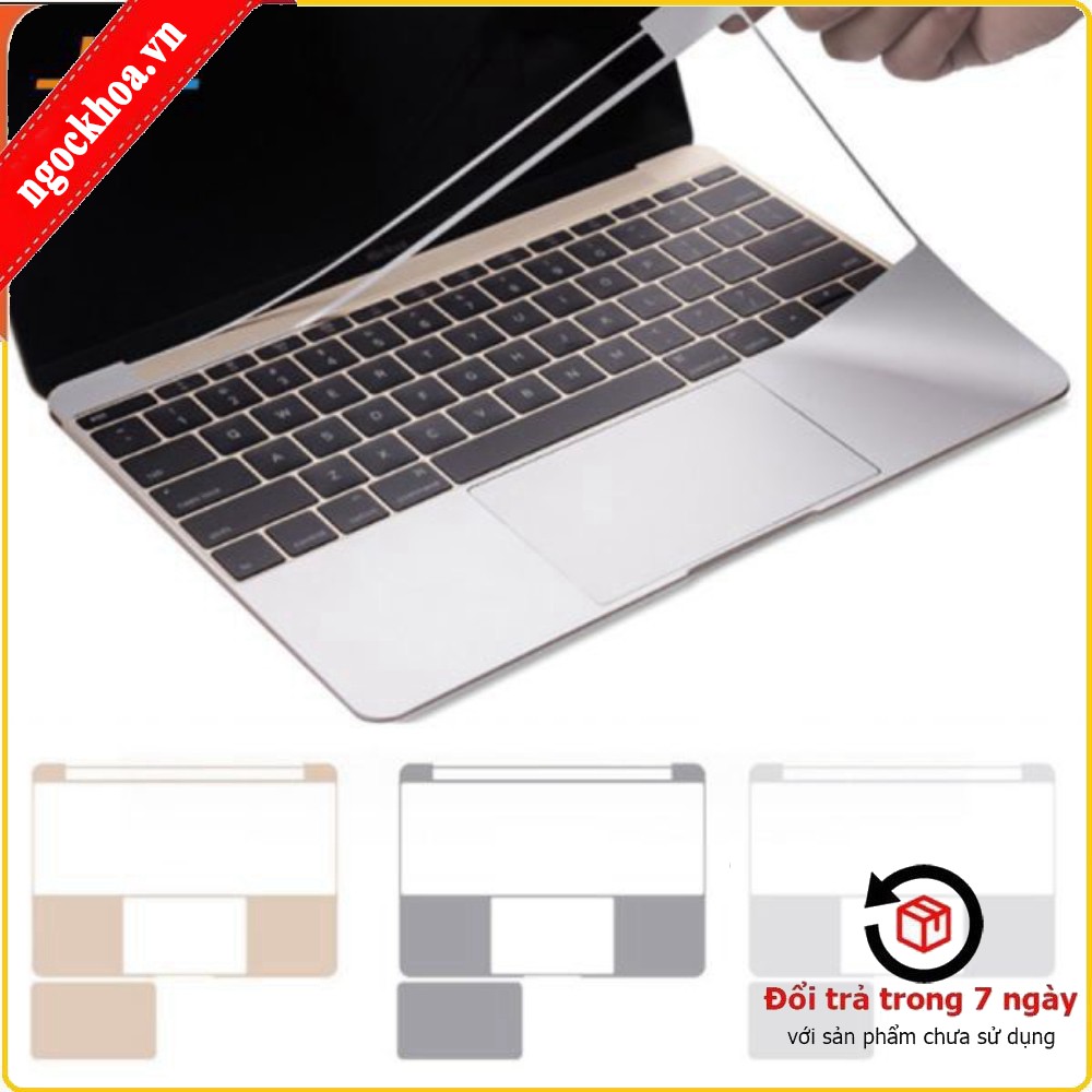 Miếng dán kê tay + Tracpad Macbook 13 Từ Đời 2012 Đến 2020 - Chính Hãng JRC