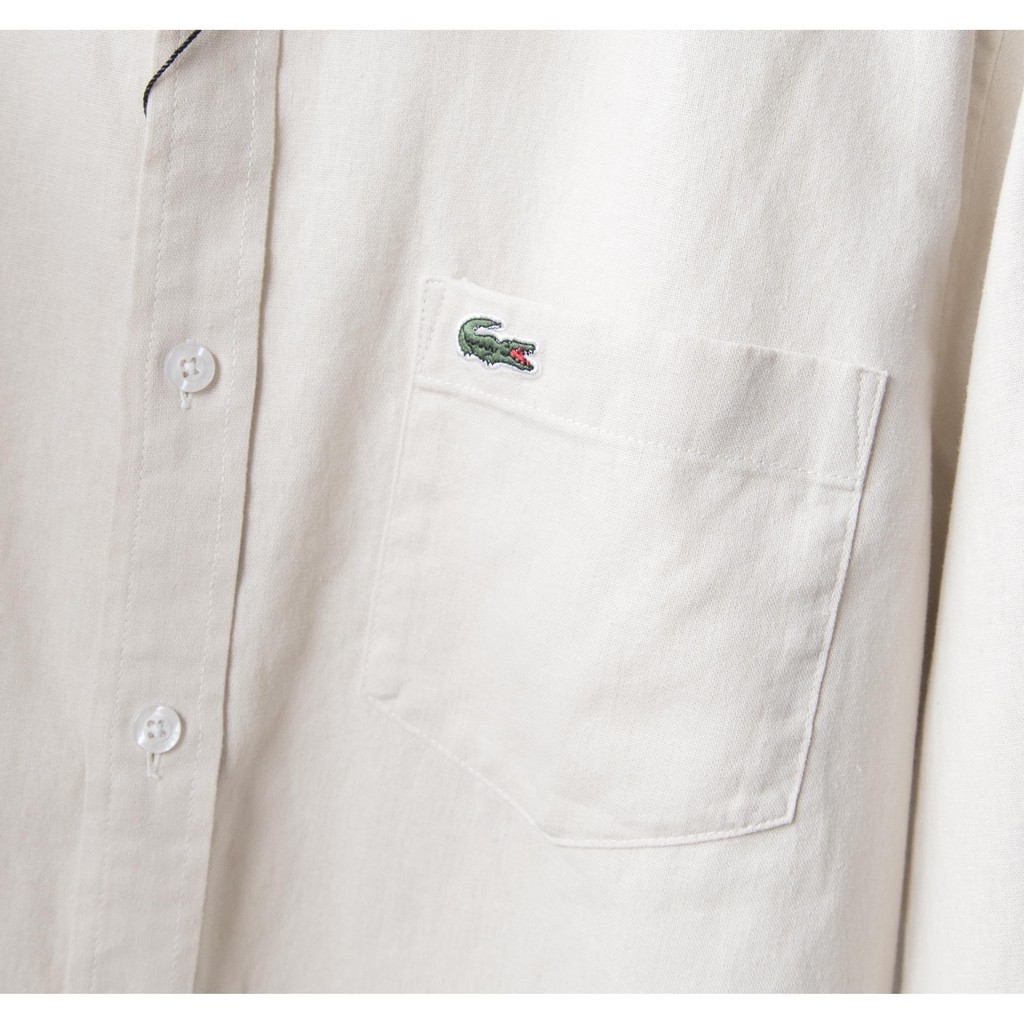 Áo sơ mi nam cổ bẻ dài tay chất vải đũi cao cấp | BigBuy360 - bigbuy360.vn