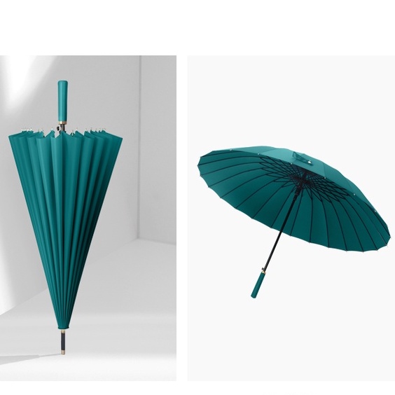 Ô siêu to, Ô dù cỡ lớn cán dài 24 nan chống lật, Tán rộng 130cm cho 3 người - Siêu chắc, Siêu cứng cáp, Loại đẹp