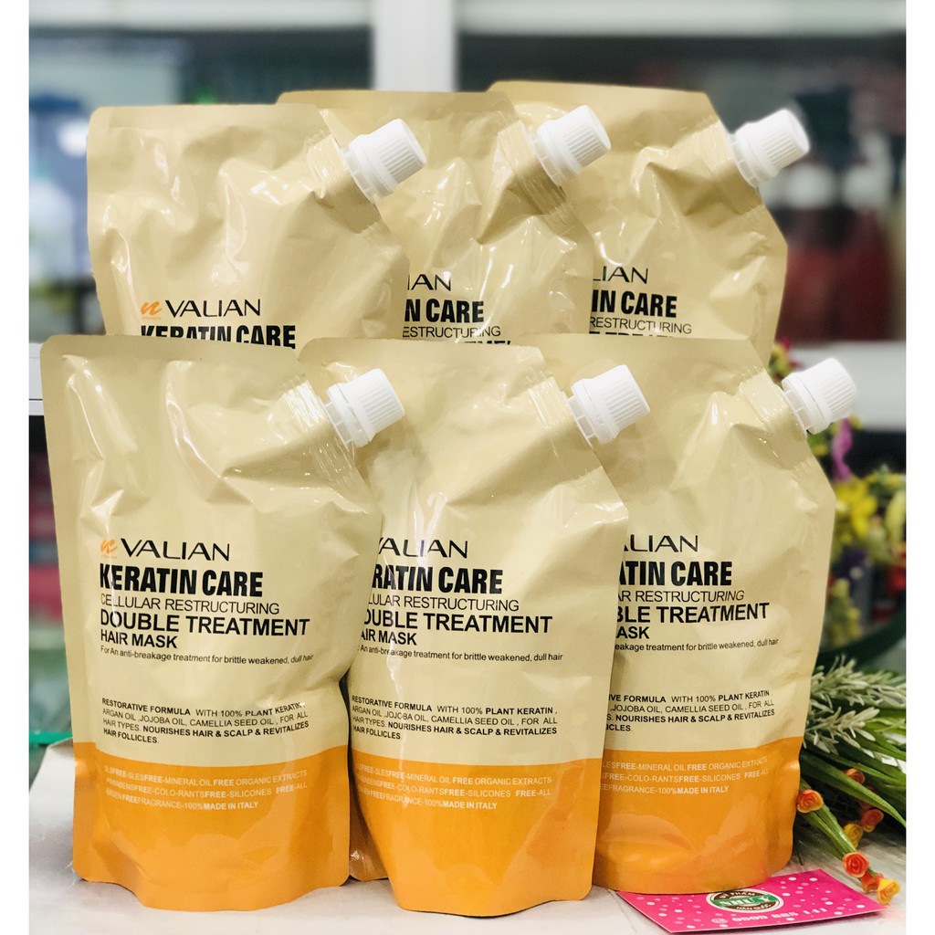 HẤP TÓC TÚI VALIAN KERATIN CARE 500ML