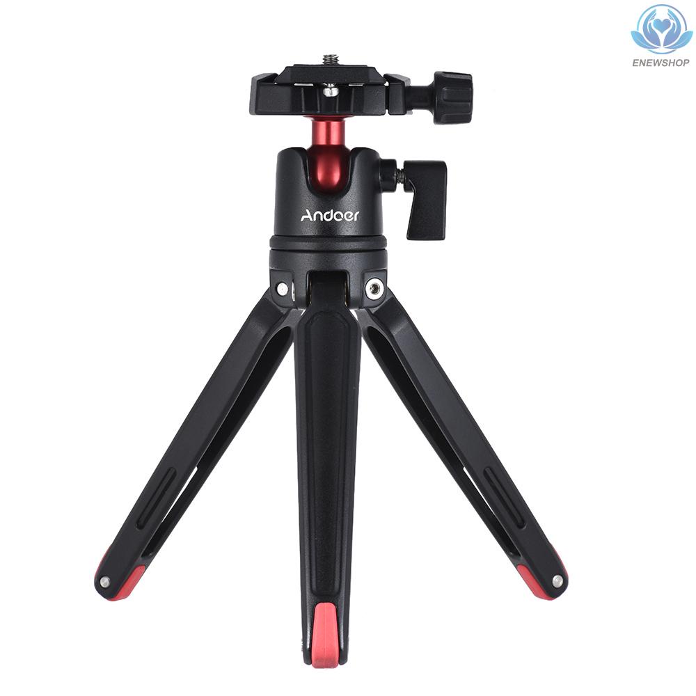 Giá Đỡ Ba Chân Andoer Mini Cầm Tay Để Bàn Cho Canon Nikon Sony Dslr Iphone X 8 7 Plus 7s 6s Samsung Huawei Honor 9 For Gopro 5