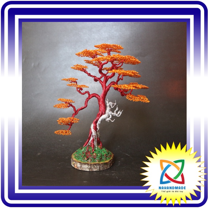 Cây bonsai bằng dây đồng dây nhôm | Nahandmade