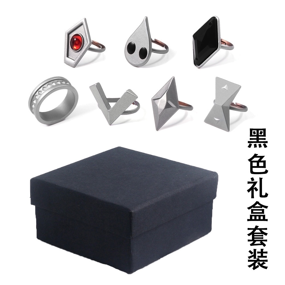 Bộ 7 Nhẫn Hóa Trang Nhân Vật Hutao Trong Genshin Va Chạm