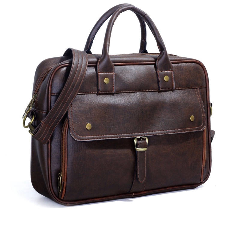Túi đựng laptop, cặp da nhiều ngăn, túi công sở Zenka cao cấp hàng chính hãng_ZKC11