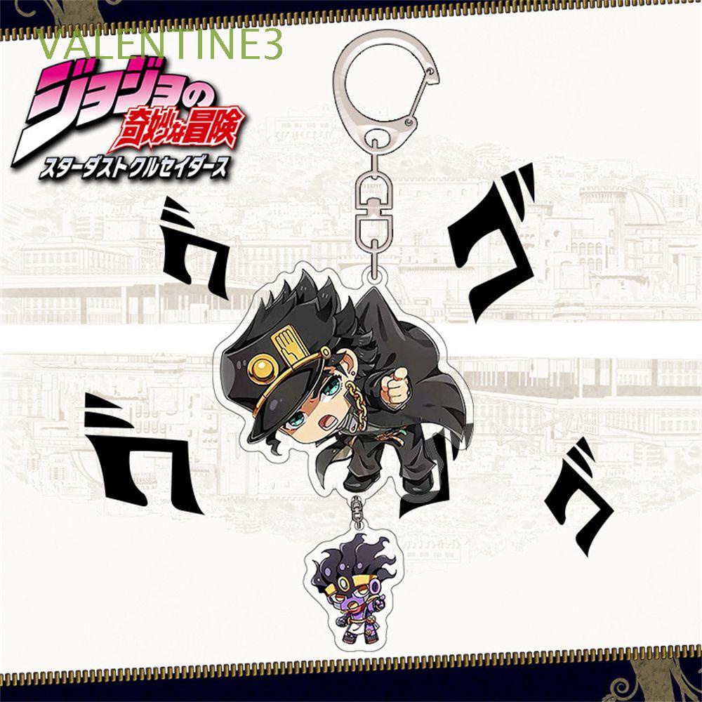 Móc khóa nhựa acrylic hình nhân vật hoạt hình Jojo Bizarre Adventure AVALENTINE