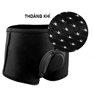 Quần yếm đệm mông đi xe đạp cao cấp