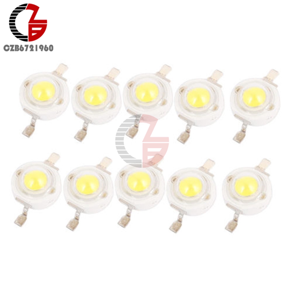10 đèn led ánh sáng trắng 1W SMD chất lượng cao | BigBuy360 - bigbuy360.vn