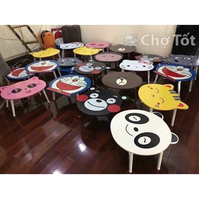 bàn gỗ gấp gọn cute