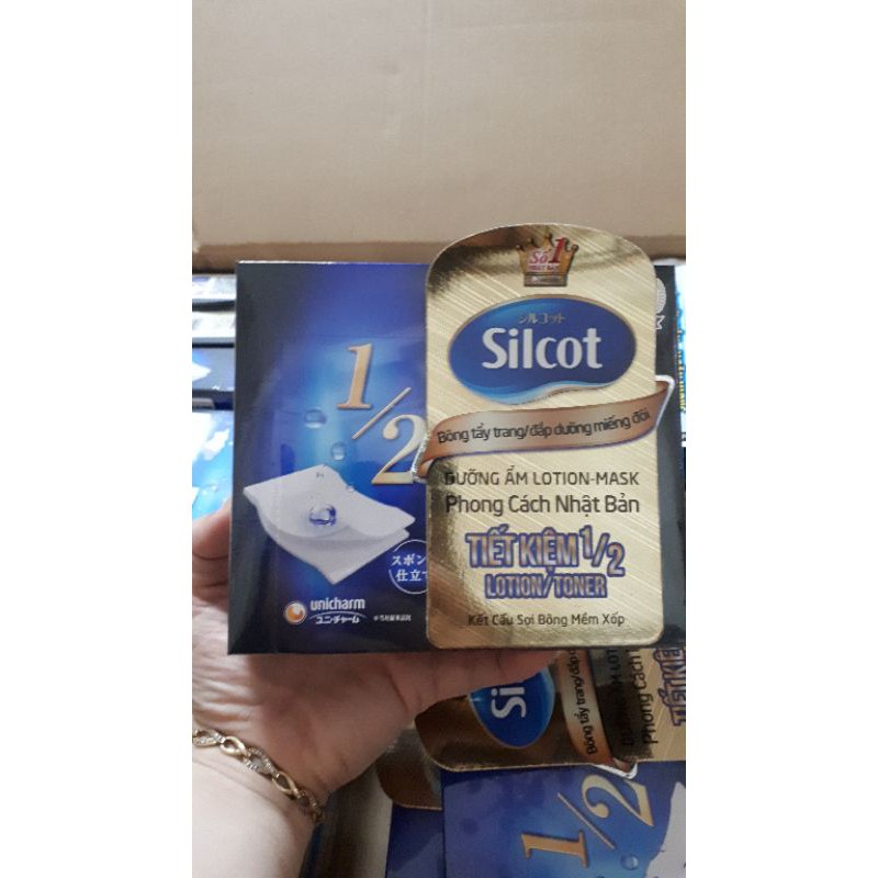 Bông Tẩy Trang Silcot 82 /66 / 40 miếng/hộp | BigBuy360 - bigbuy360.vn