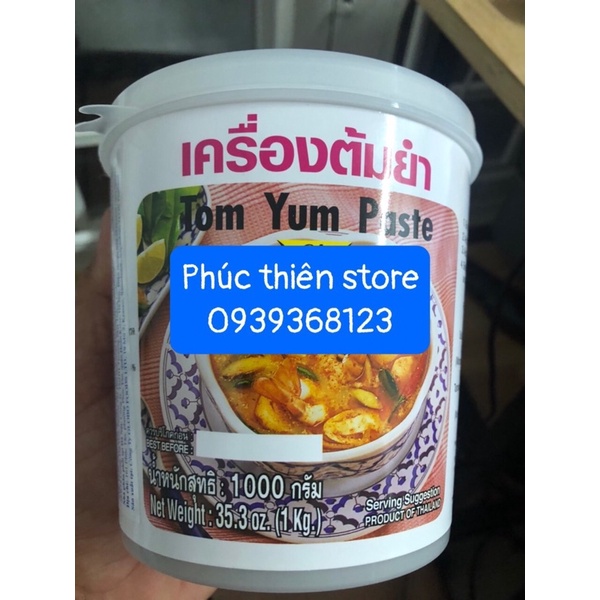 Gia vị lẩu thái Tom Yum Paste 1000gr/ tom yum paste lobo