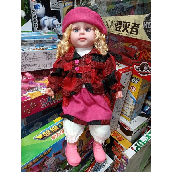 Búp bê Tây có nhạc, cao 55cm (giao màu ngẫu nhiên và có pin đi kèm)