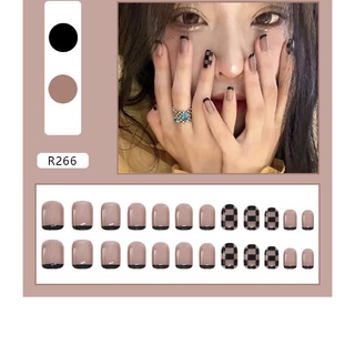 Móng Giả set 24 móng xinh xắn {kèm keo}