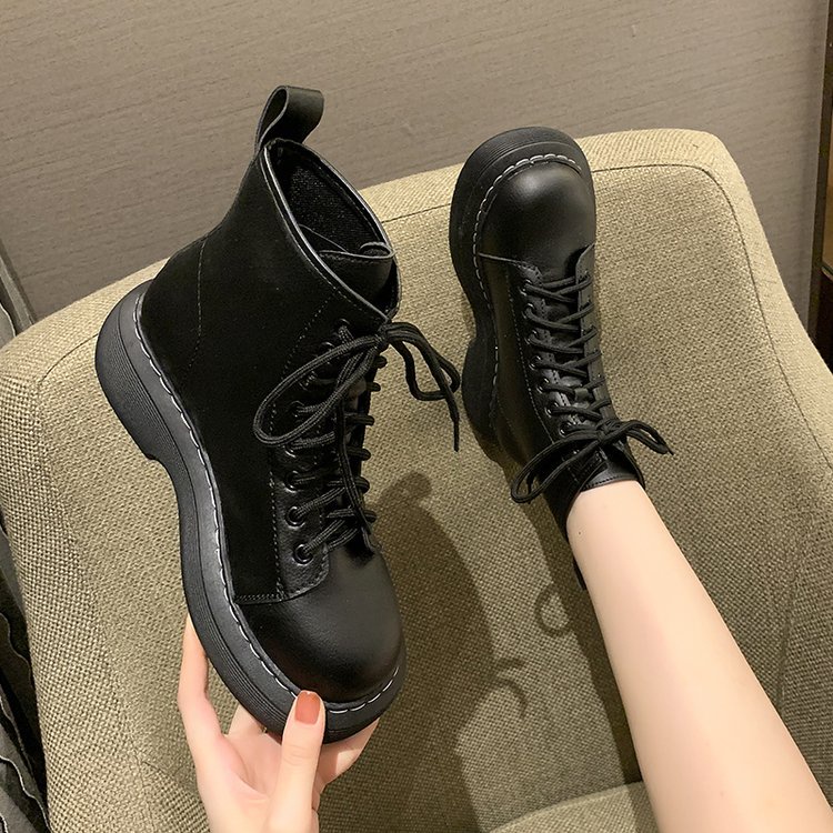 Giày Boot Cao Gót Cổ Ngắn Cá Tính Thời Trang Cho Nữ | BigBuy360 - bigbuy360.vn